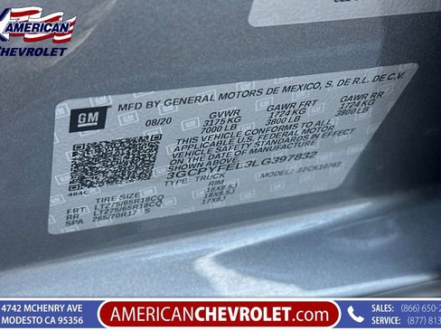 Used 2020 Chevrolet Silverado 1500 LT Trail Boss AWD/4WD image 41