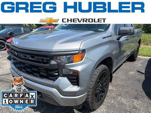 Used 2023 Chevrolet Silverado 1500 Custom w/ LPO, Dark Essentials Package AWD/4WD image 1