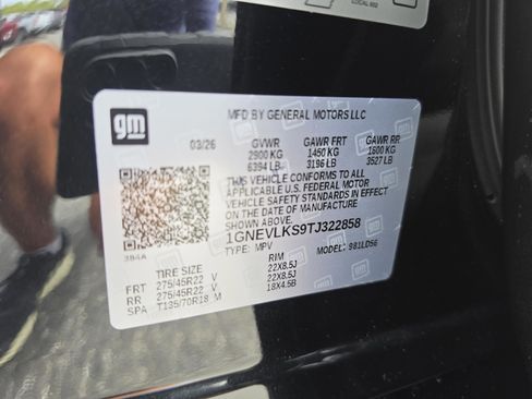 New 2026 Chevrolet Traverse RS AWD/4WD image 42