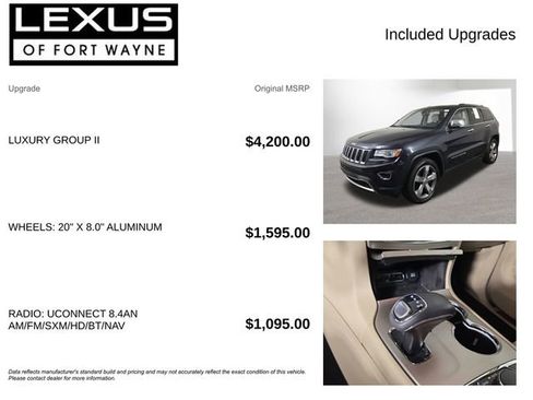 Used 2014 Jeep Grand Cherokee Limited w/ Luxury Group II image 4