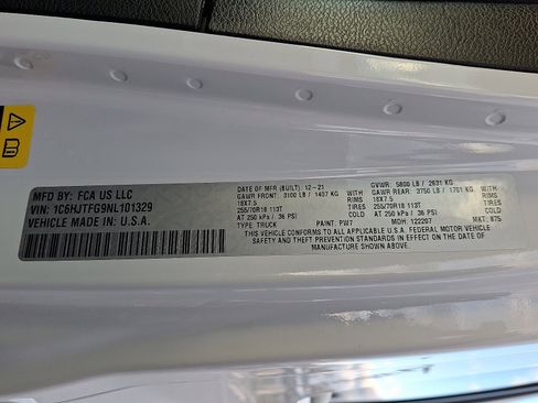 Used 2022 Jeep Gladiator Overland w/ Popular Equipment Package image 26