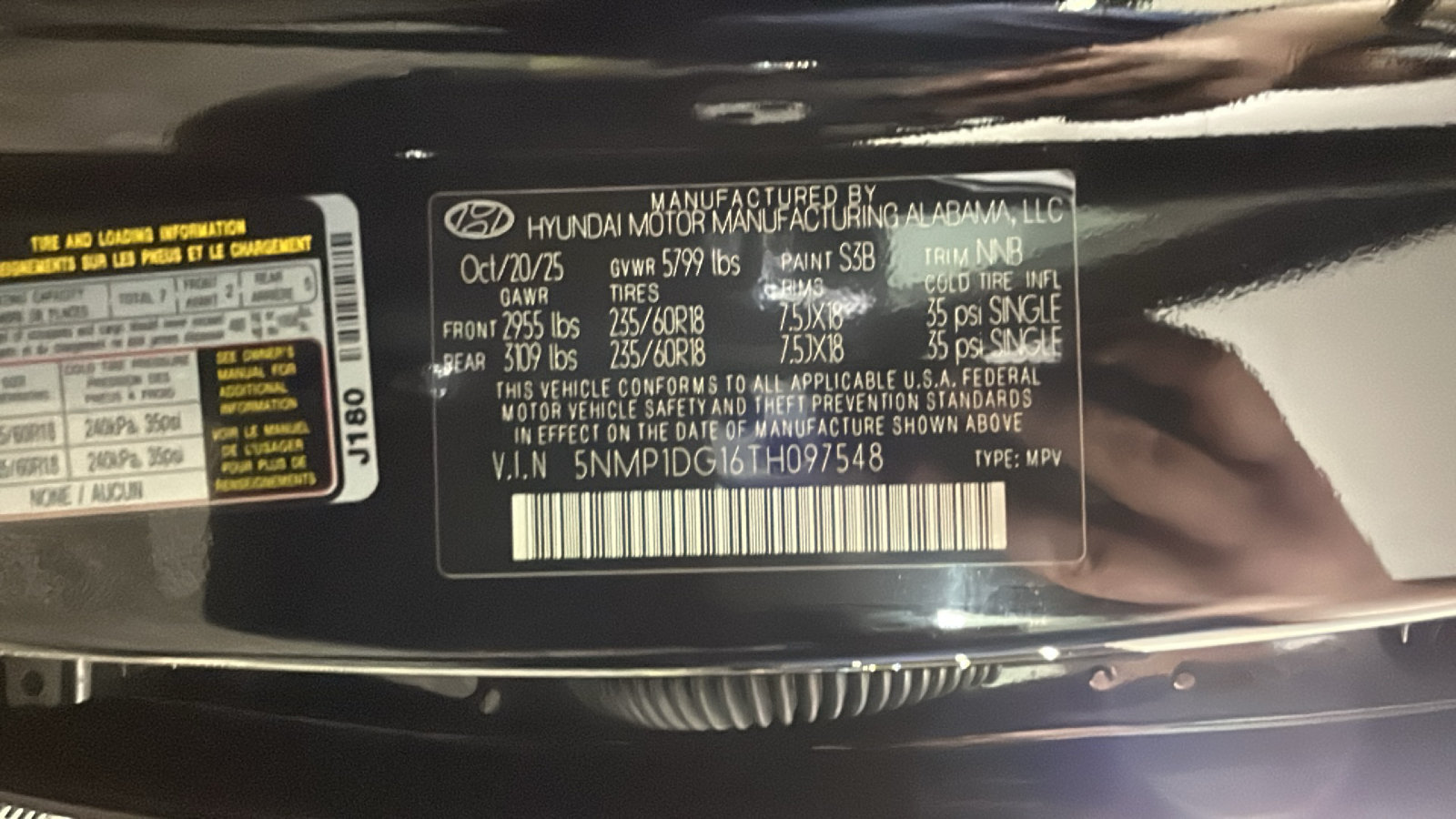 Used 2026 Hyundai Santa Fe SE AWD/4WD image 12