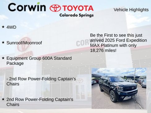 Used 2025 Ford Expedition Max Platinum AWD/4WD image 4