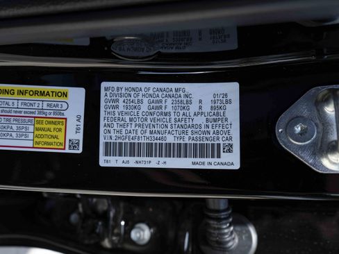 Used 2026 Honda Civic Sport Touring image 48