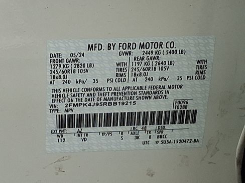 Used 2024 Ford Edge SEL w/ Convenience Package AWD/4WD image 25