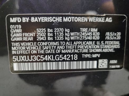 Used 2019 BMW X4 xDrive30i w/ M Sport Package 2 AWD/4WD image 33