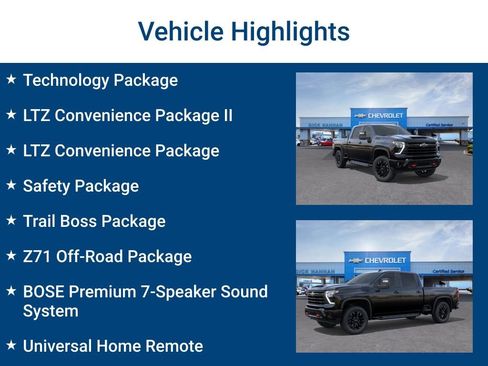 New 2026 Chevrolet Silverado 2500 LTZ w/ Trail Boss Package image 3