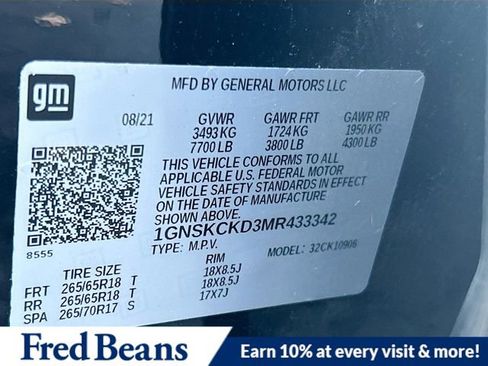 Used 2021 Chevrolet Suburban LT image 37