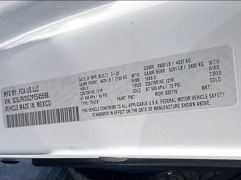 Used 2023 RAM ProMaster 2500 FWD image 14