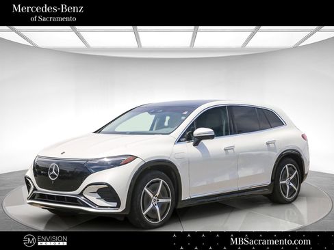 Used 2023 Mercedes-Benz EQS 580 4MATIC SUV image 1