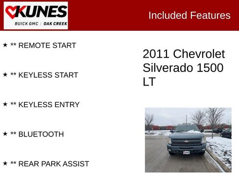 Used 2011 Chevrolet Silverado 1500 LT w/ All-Star Edition image 2