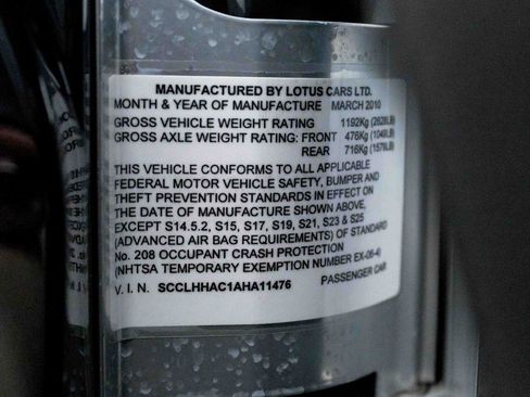 Used 2010 Lotus Exige S 260 Sport RWD image 78