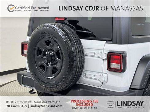 Certified 2025 Jeep Wrangler Sport AWD/4WD image 10