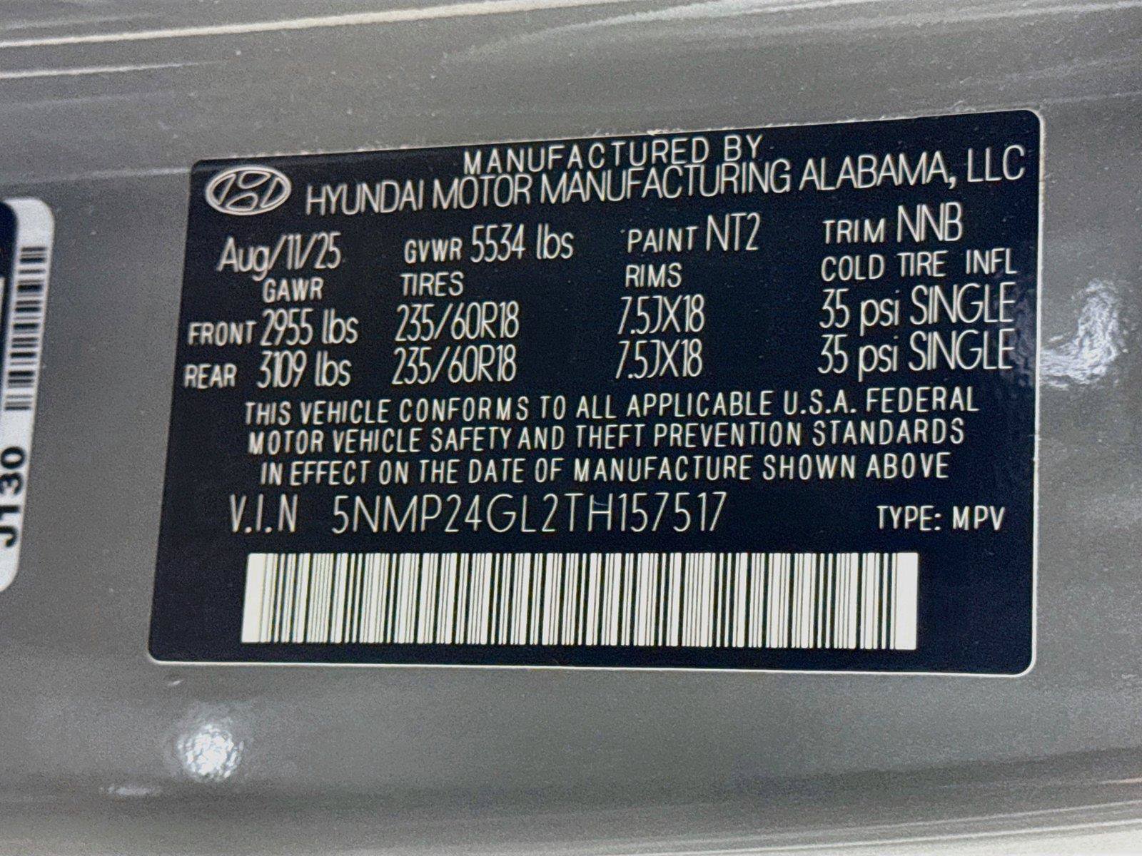Used 2026 Hyundai Santa Fe SEL FWD image 31