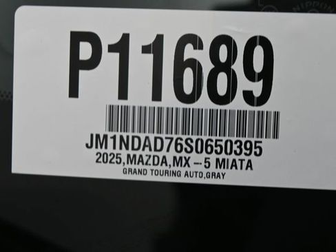 Certified 2025 MAZDA MX-5 Miata Grand Touring w/ Weather Package RWD image 23