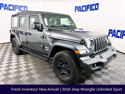 Used 2018 Jeep Wrangler Unlimited Sport