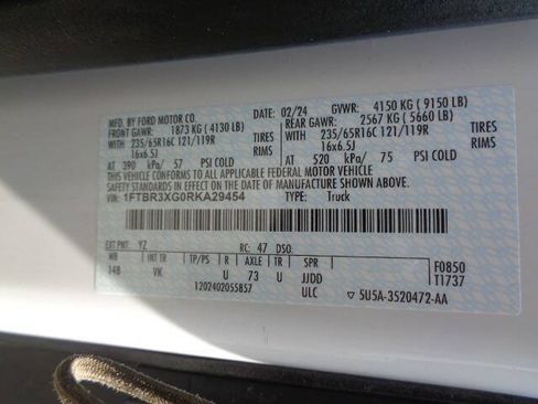 Used 2024 Ford Transit 250 148 High Roof Extended RWD image 28
