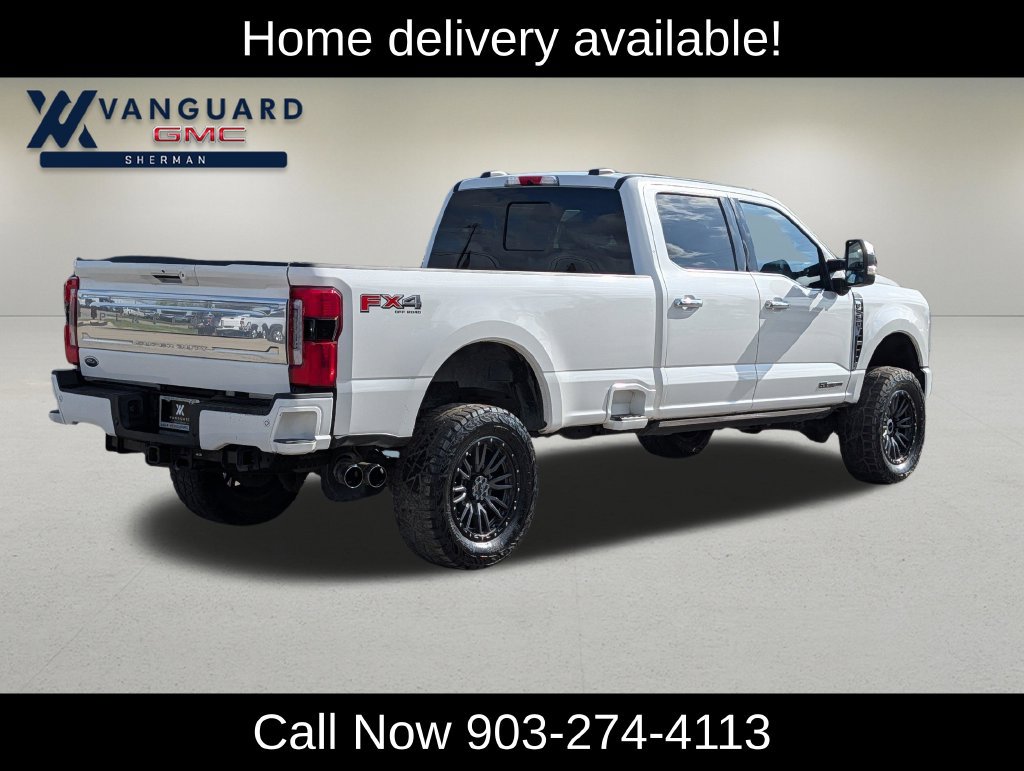 Used 2024 Ford F350 Platinum w/ FX4 Off-Road Package AWD/4WD image 8