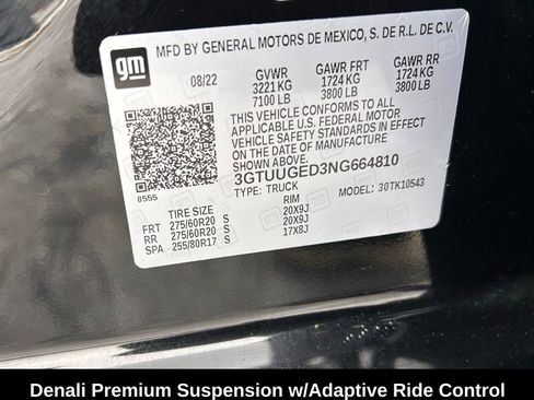 Certified 2022 GMC Sierra 1500 Denali image 14