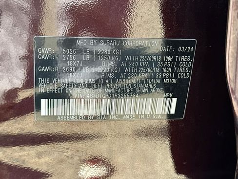 Used 2024 Subaru Outback Touring XT AWD/4WD image 29