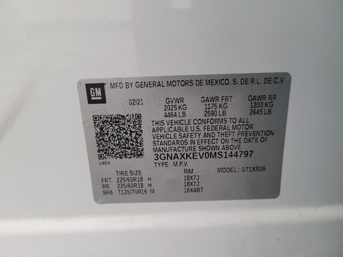 Used 2021 Chevrolet Equinox LT FWD image 33