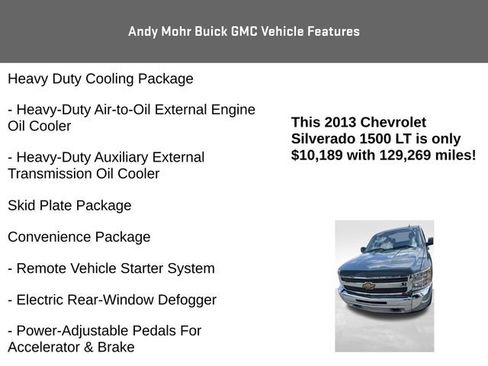 Used 2013 Chevrolet Silverado 1500 LT w/ All-Star Edition AWD/4WD image 12