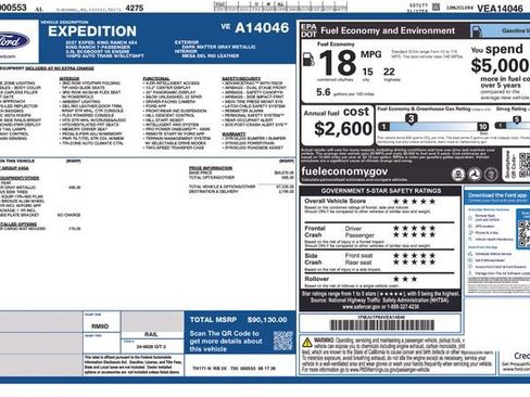 New 2027 Ford Expedition King Ranch AWD/4WD image 10
