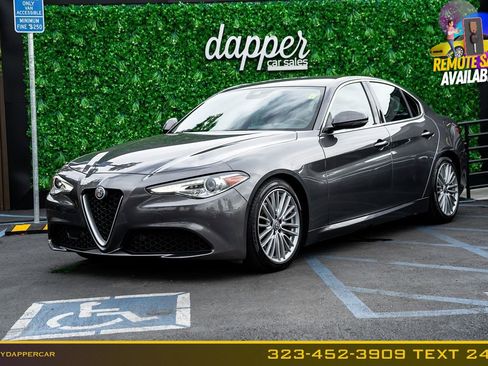 Used 2017 Alfa Romeo Giulia Ti w/ TI Lusso Light Wood Package RWD image 1