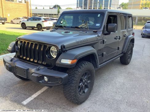 Used 2021 Jeep Wrangler Unlimited Sport AWD/4WD image 4