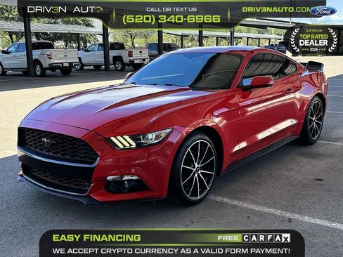 Used 2016 Ford Mustang Premium w/ Wheel & Stripe Package RWD image 3