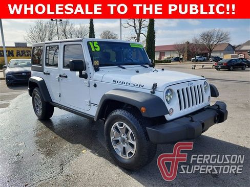 Used 2015 Jeep Wrangler Unlimited Rubicon w/ Connectivity Group image 1