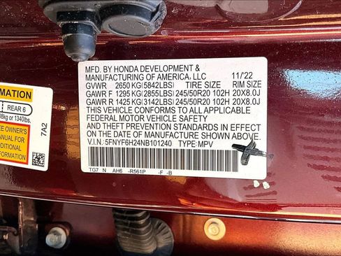 Used 2022 Honda Pilot Special Edition image 16