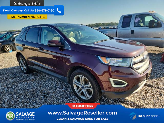 Used 2017 Ford Edge Titanium w/ Equipment Group 302A AWD/4WD image 5