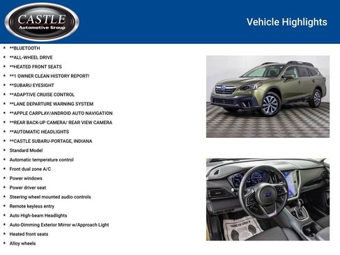 Used 2022 Subaru Outback Premium AWD/4WD image 3