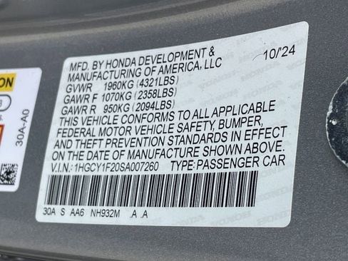 Used 2025 Honda Accord LX image 27