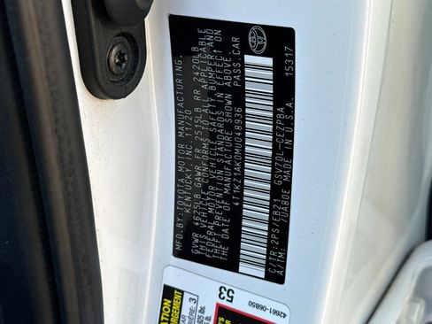 Used 2021 Toyota Camry TRD w/ TRD Package w/JBL Audio image 28