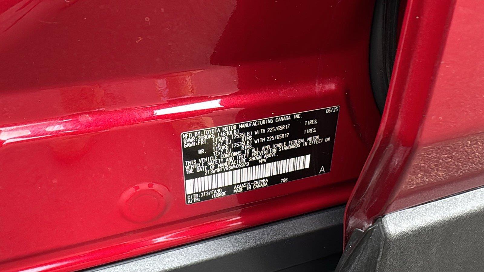 Used 2025 Toyota RAV4 XLE w/ Convenience Package FWD image 26