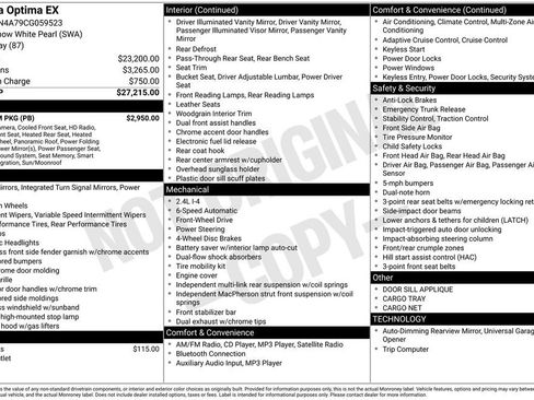 Used 2012 Kia Optima EX w/ Premium Pkg image 15