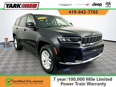 Certified 2022 Jeep Grand Cherokee L Laredo w/ Luxury Tech Group I AWD/4WD image 1