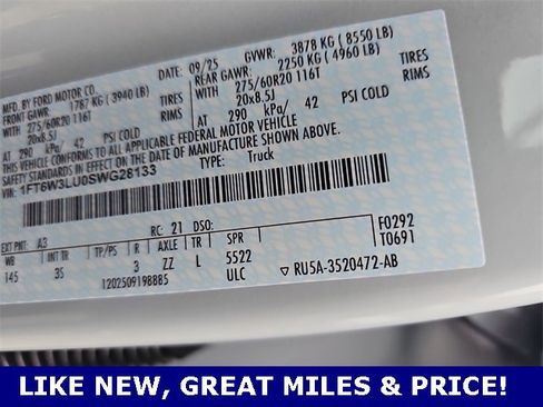 Certified 2025 Ford F150 Lightning Flash image 33