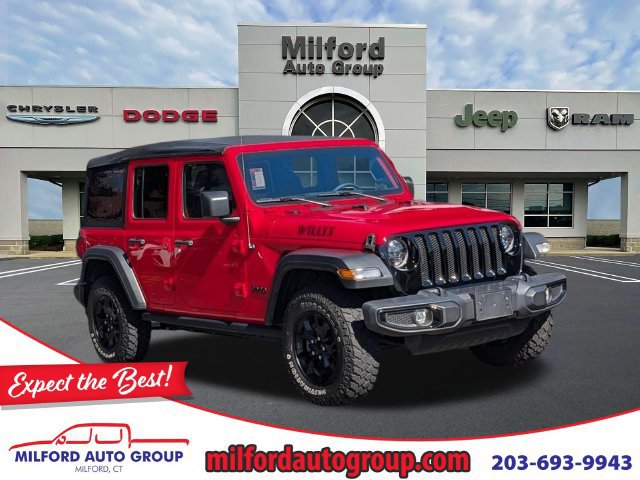 Certified 2023 Jeep Wrangler Unlimited Sport AWD/4WD image 1