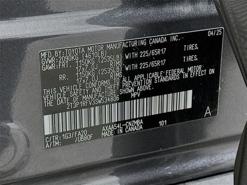 Certified 2025 Toyota RAV4 XLE image 21