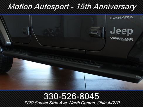 Used 2021 Jeep Wrangler Unlimited Sahara w/ Uconnect 4C Nav & Sound Group AWD/4WD image 56