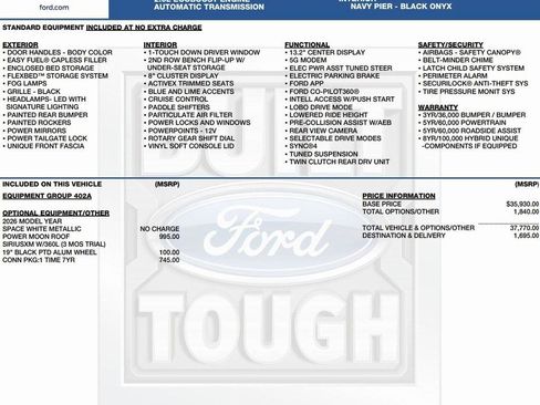 New 2026 Ford Maverick Lobo image 2
