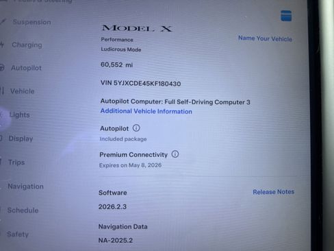 Used 2019 Tesla Model X Performance AWD/4WD image 8