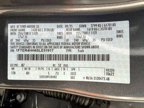 New 2025 Ford Ranger XLT image 18