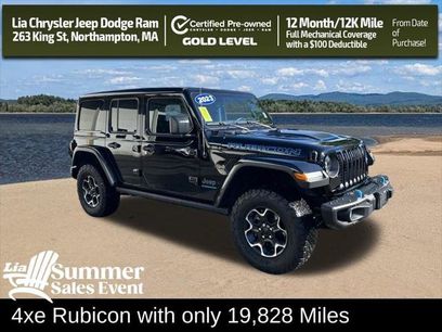 Certified 2023 Jeep Wrangler Unlimited Rubicon 4xe w/ Steel Bumper Group