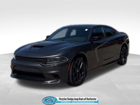 Used 2022 Dodge Charger R/T w/ Blacktop Package RWD image 1