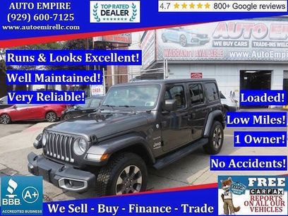 Used 2018 Jeep Wrangler Unlimited Sahara