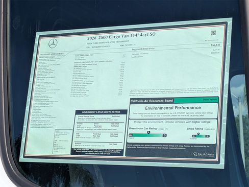 New 2026 Mercedes-Benz Sprinter 144 Cargo image 14